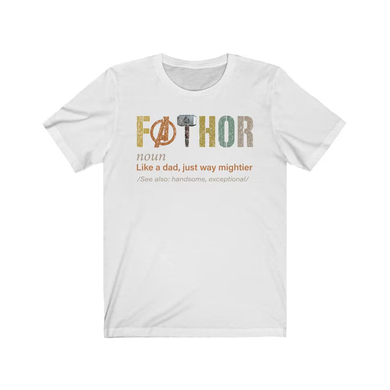 Fathor Definition Dad Gift Shirt