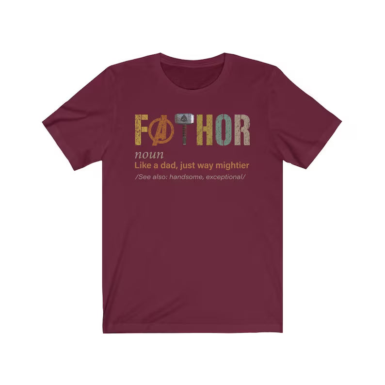 Fathor Definition Dad Gift Shirt
