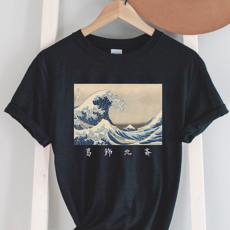 Hokusai Wave Japanese Art Shirt