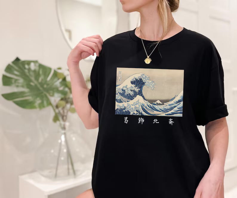 Hokusai Wave Japanese Art Shirt