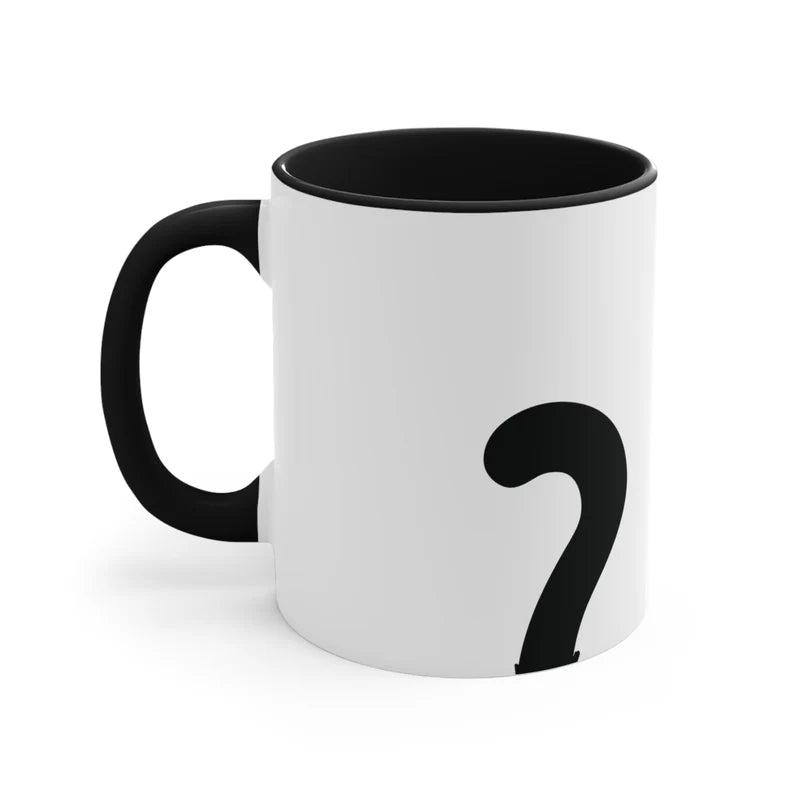 Black Cat Coffee Mug Cat Lover Gift