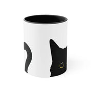 Black Cat Coffee Mug Cat Lover Gift