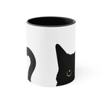 Black Cat Coffee Mug Cat Lover Gift