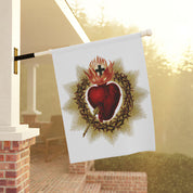 Sacred Heart Catholic Garden Flag