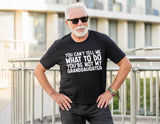 Funny Grandpa Shirt, You're Not My Granddaughter Tee