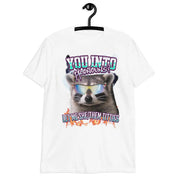 Stylish Pronouns Funny Raccoon Shirt