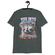 Stylish Pronouns Funny Raccoon Shirt