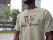 I Watched a YouTube Video Shirt, Funny BBQ Dad Tee
