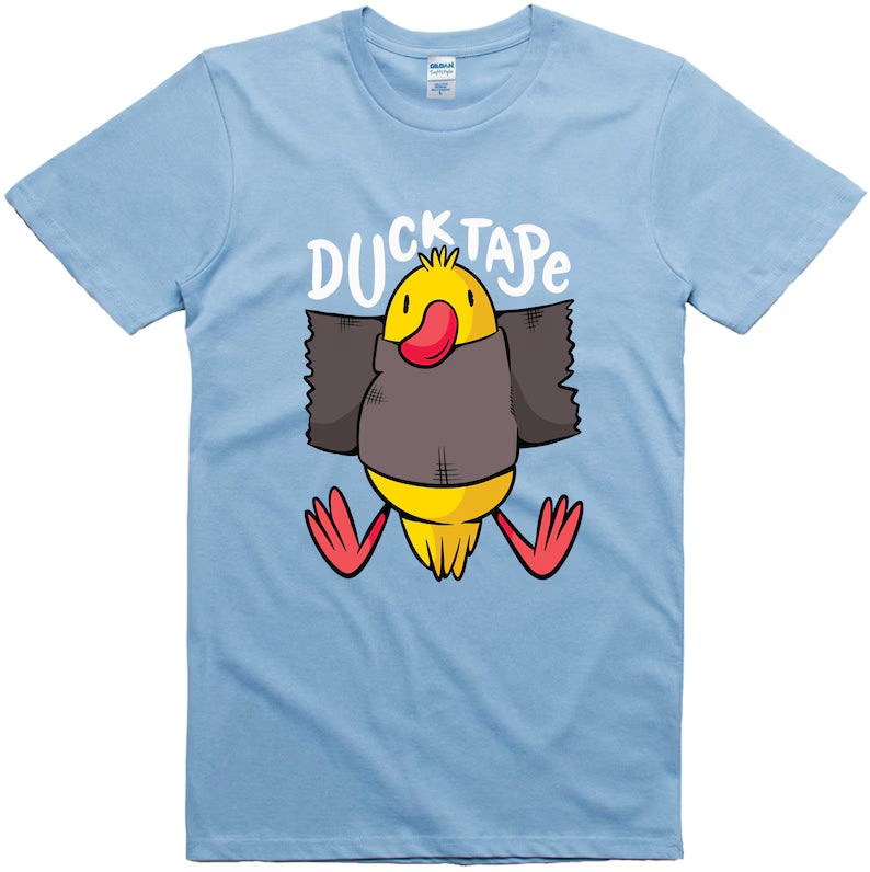 Funny Duck Tape Shirt, Humor Graphic Cotton Tee
