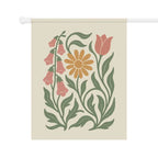 Floral Protest Garden Flag