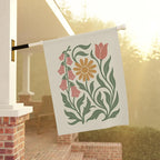 Floral Protest Garden Flag