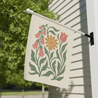 Floral Protest Garden Flag