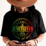 Juneteenth Justice Shirt, Black History Freedom Tee