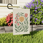 Floral Protest Garden Flag