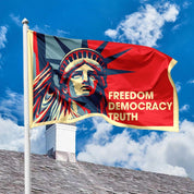 Freedom Democracy Truth Flag