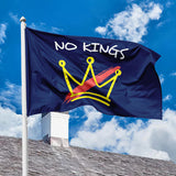 No Kings America Flag, Resistance Protest Yard Banner