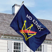 No Kings America Flag, Resistance Protest Yard Banner