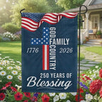 Cross Faith Garden Flag