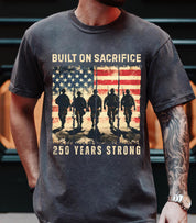 Built On Sacrifice America 250 Tee