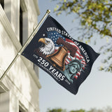 United States 250 Years Semiquincentennial Flag