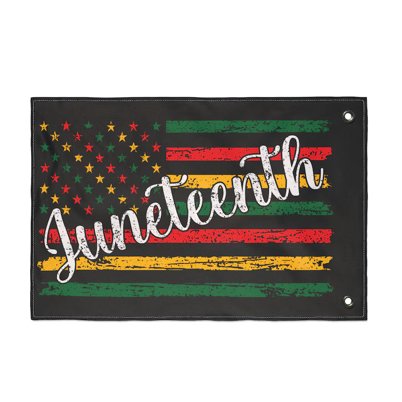 Juneteenth 1865 Freedom Pride Flag