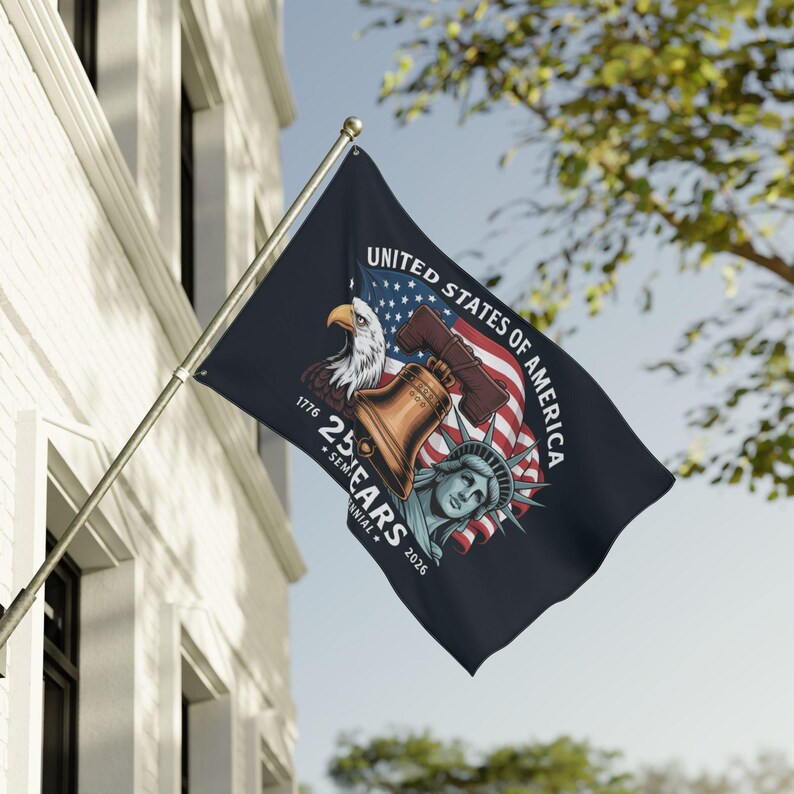 United States 250 Years Semiquincentennial Flag