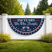 USA 1776-2026 Patriotic Banner
