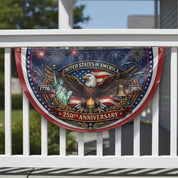 America 250 Eagle Fan Flag