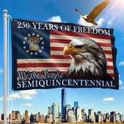 USA 250 Years Freedom Flag
