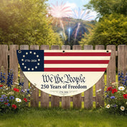 USA 250th We The People Semicircle Flag