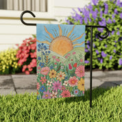 Sunrise Wildflower & Spring Summer Garden Flag