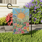 Sunrise Wildflower & Spring Summer Garden Flag