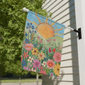 Sunrise Wildflower & Spring Summer Garden Flag