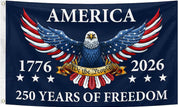 USA 250th Birthday Flag