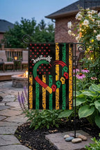 Juneteenth Garden Black Pride Flag