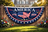USA 250th Birthday Bunting Flag