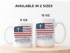 Christian America 250 Mug Patriotic Jesus Cup