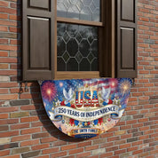Personalized USA 250th Flag, Eagle Liberty Bell Yard Banner
