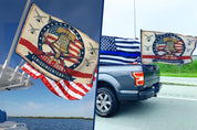 USA 250th Patriotic Fireworks Flag