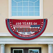 USA 250th Anniversary Flag, Freedom Patriotic Banner