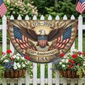 Patriotic USA 250 Fan Flag