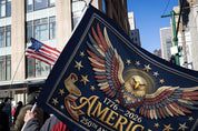 USA 1776-2026 House Flag, Patriotic Independence Banner
