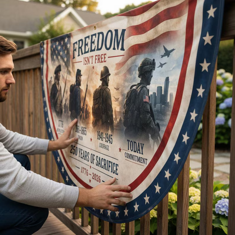 Freedom Tribute Flag 1776-2026