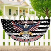 USA 250th Grommet Flag, Patriotic Independence Banner