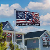 250 Years of Power Horse Flag