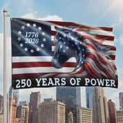 250 Years of Power Horse Flag