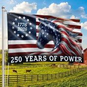 250 Years of Power Horse Flag