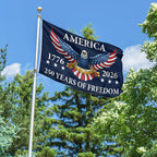 USA 250th Birthday Flag