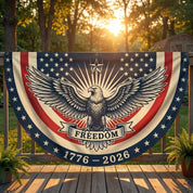 USA 250th Eagle Banner 1776-2026