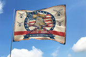 USA 250th Patriotic Fireworks Flag